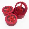W7411 Red Round Flower Boxes