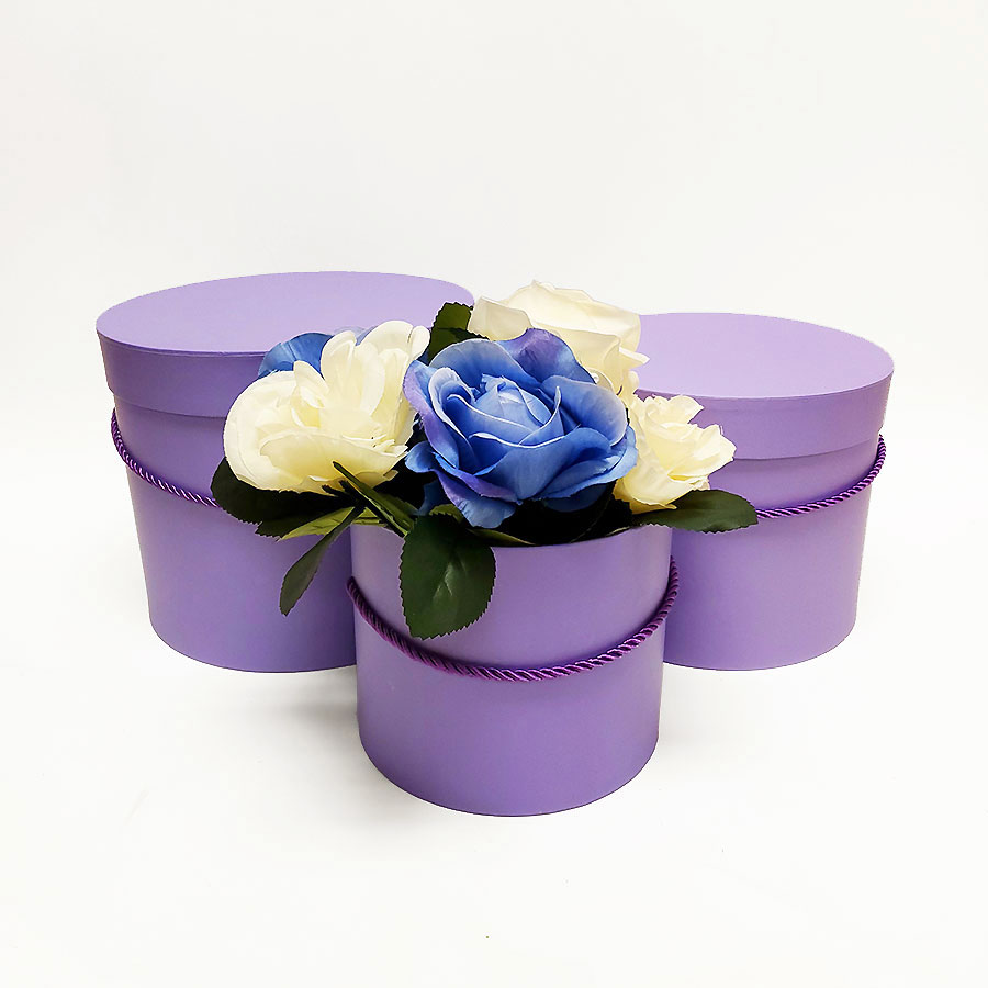 7008purple-3 Lavender Flower Boxes