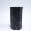Black marble 3 tier flower box