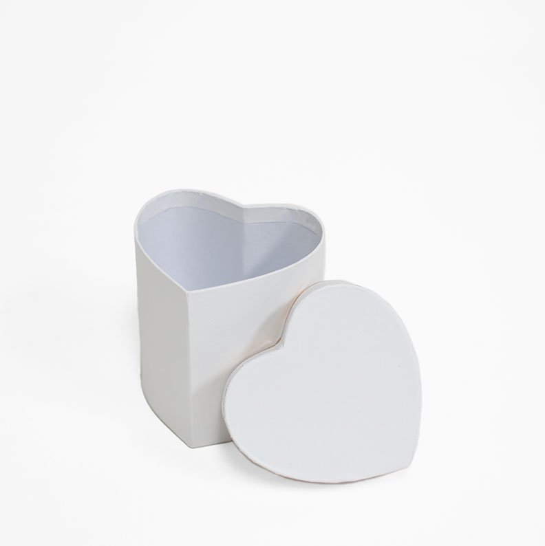 w7318wwt mini heart shape flower box white w7318wwt mini heart shape flower box white