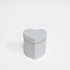 w7318wwt mini heart shape flower box white