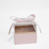 1131Apink Mini Pink Acrylic Square Flower Box