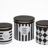 W6609 The Best for You Everyday Striped Round Flower Box Set of 3