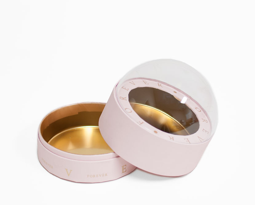 2003 Pink Forever Round Sphere with Clear Top 2003 Pink Forever Round Sphere with Clear Top