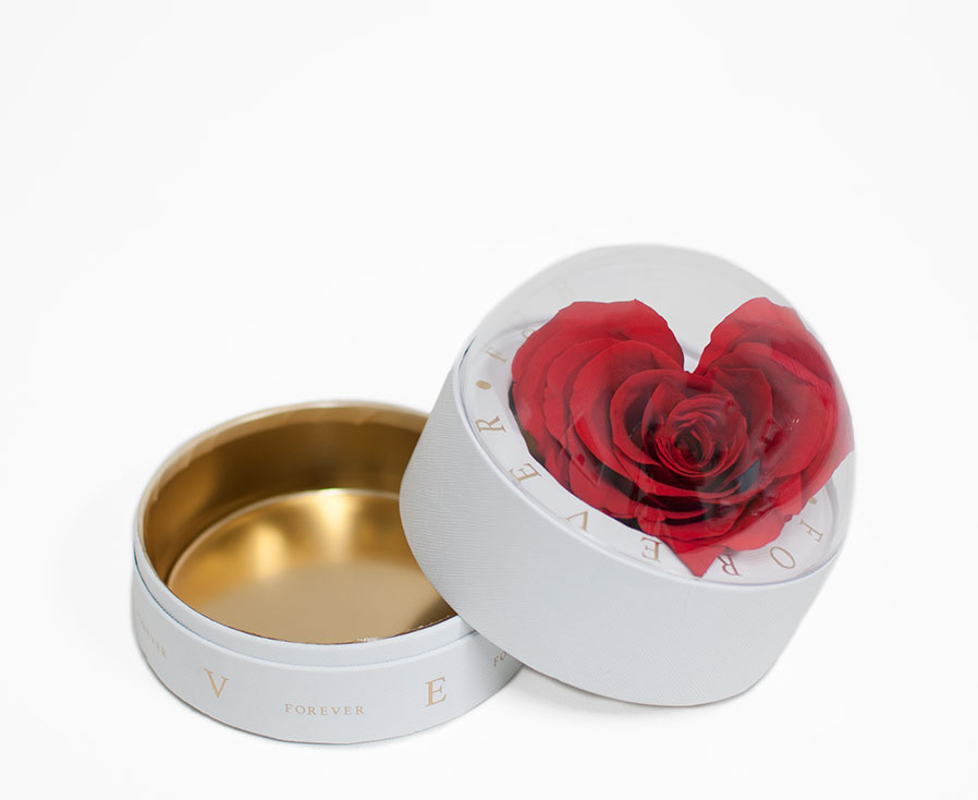 2003 White Forever Round Sphere with Clear Top 2003 White Forever Round Sphere with Clear Top