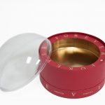 2012 Large Red Forever Round Sphere with Clear Top