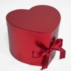 W7493 Red Heart Shape Flower Box (Two-Layers)