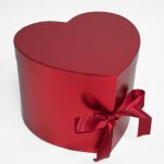 W7493 Red Heart Shape Flower Box (Two-Layers)