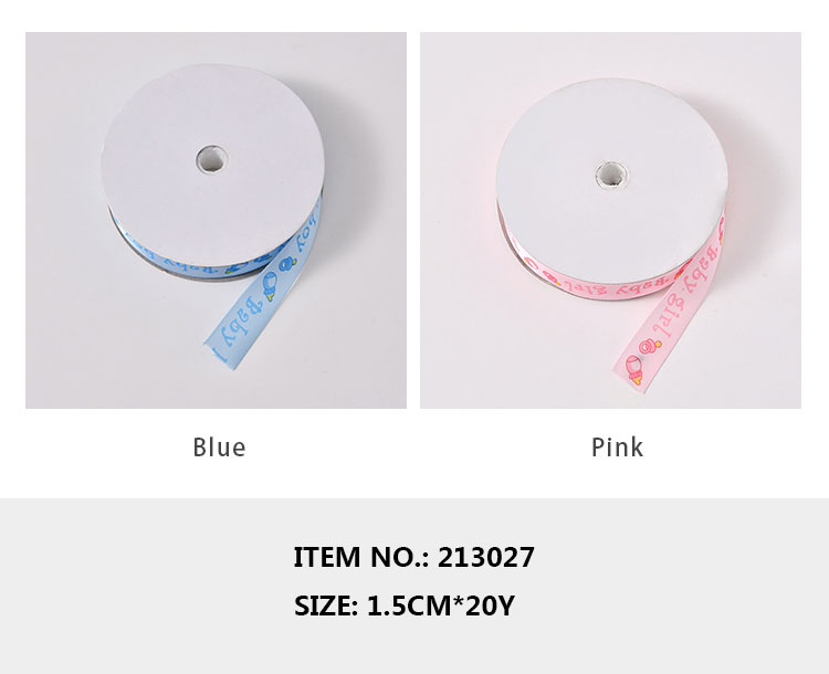 213027 Baby Girl Or Baby Boy Ribbons