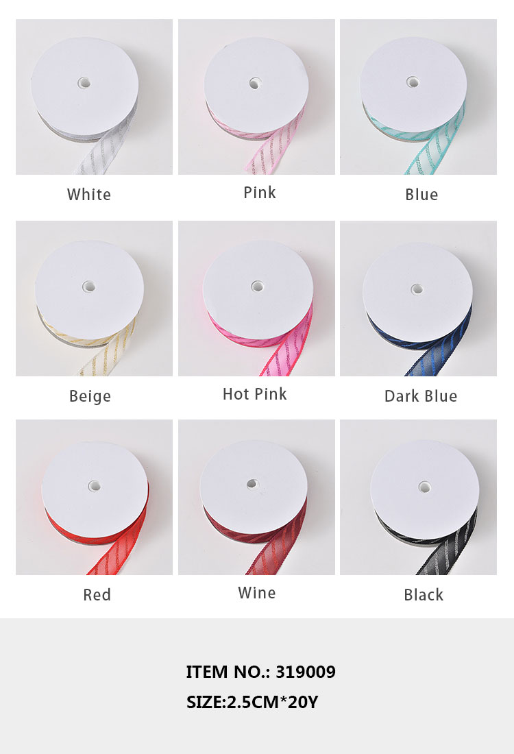 319009 Lace Ribbons 1 Inch By 10 Yards