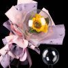 Two Sides Starry Sky Flower Wraps