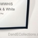 Plastic Black And White Flower Wraps 20 pcs Per Bag