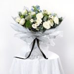 Plastic Leafage Flower Wraps 20 pcs Per Bag