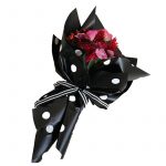 Plastic Polka Dot Flower Wraps 20 pcs Per Bag