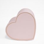 Small Pink Heart Shape Flower Box