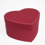Small Red Heart Shape Flower Box
