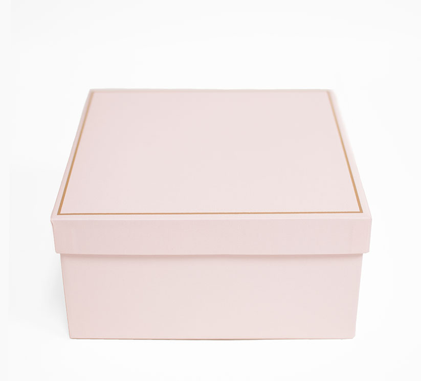 Small Pink Square Shape Flower Box Small Pink Square Shape Flower Box