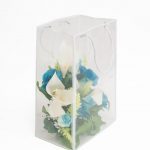 White Transparent Bag with Frame