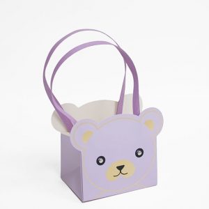 8161 Violet Bear Bag