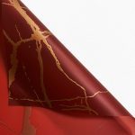 Plastic Golden Marble Flower Wraps 20 pcs Per Bag