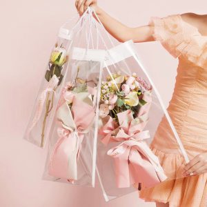 Just For You Transparent Bags (Pack of 10 Pcs)