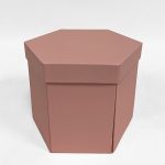 W7436 Pink Hexagon Surprise Box  Set of 3