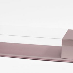 10574 Pink Acrylic Rectangular Box for Long Stem