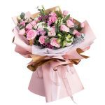 Golden Plastic Waterproof Flower Papers (pack of 20)