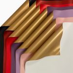 Golden Plastic Waterproof Flower Papers (pack of 20)