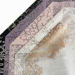 Coral Pattern Transparent Plastic Flower Wraps (pack of 20)