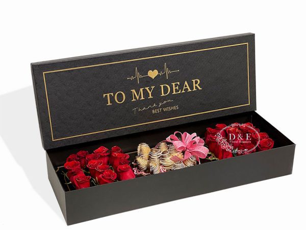 Mom Box With Floral Foam and Plastic Liner Various Colors 