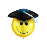 A0674 Happy Face Graduation Balloon