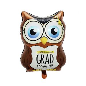 A0676 Congratulations Grad Owl Balloon