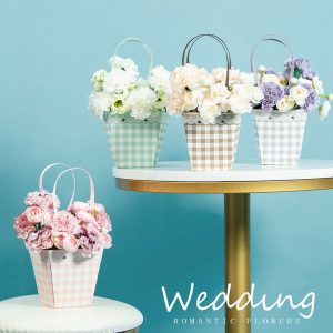 black-small-ladder-shape-plaid-bags-pack-of-4