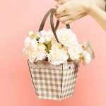 Small Ladder Shape Plaid Bags (Pack of 4)