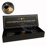 Exclusive Black Rectangular BAE Flower Box With Liners and Foams