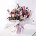 Love Line Plastic Striped Flower Wrapping Papers (20 pcs Per Bag)