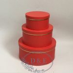 4 Color Options – Round Flower Boxes Set of 3