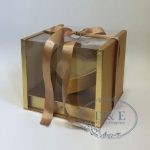 4 Color Options – Square Plastic Transparent Box with Tilt Heart and Drawer