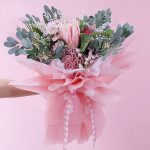 Waterproof Big Heart Flower Wrapping Papers (20 pcs Per Bag)