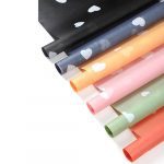 Waterproof Big Heart Flower Wrapping Papers (20 pcs Per Bag)