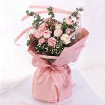 Waterproof Plastic Transparent Window Flower Wrapping Sheets (20 pcs Per Bag)