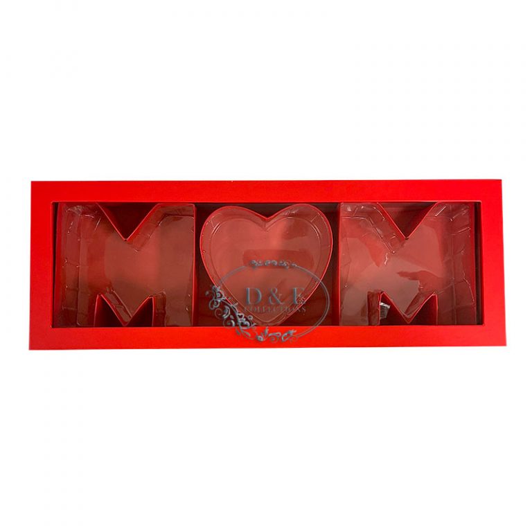 5 Color OptionsLove MOM Window Rectangular Flower Box With Liners D