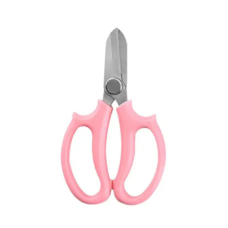 Garden Pruning Shears Flower Scissors For Stems Cutting Plants Trimming – Pink