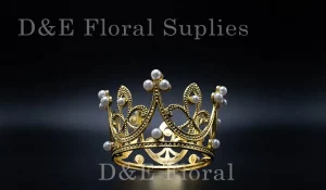Plastic Floral Crown Accessory