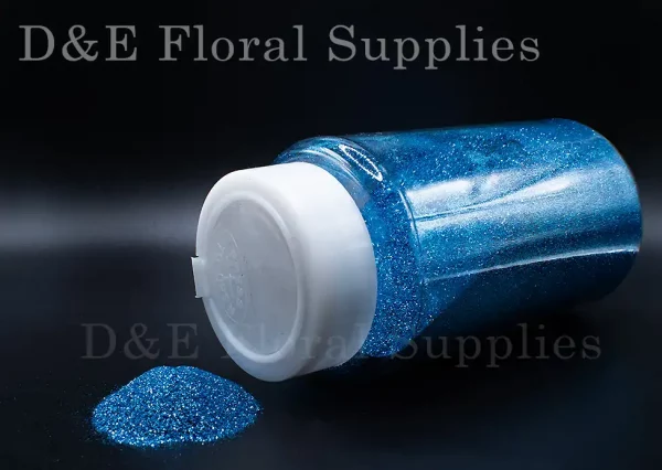 1Lb Ultra Fine Blue Glitter Powder For Flower Decoration 16oz