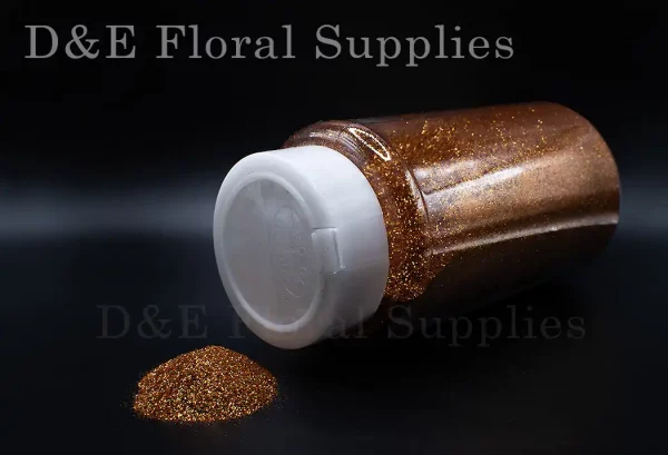 1Lb Ultra Fine Bronze Glitter Powder For Flower Decoration 16oz