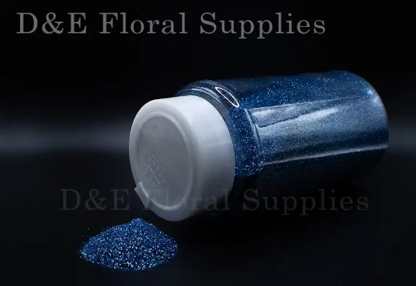 1Lb Ultra Fine Dark Blue Glitter Powder For Flower Decoration 16oz