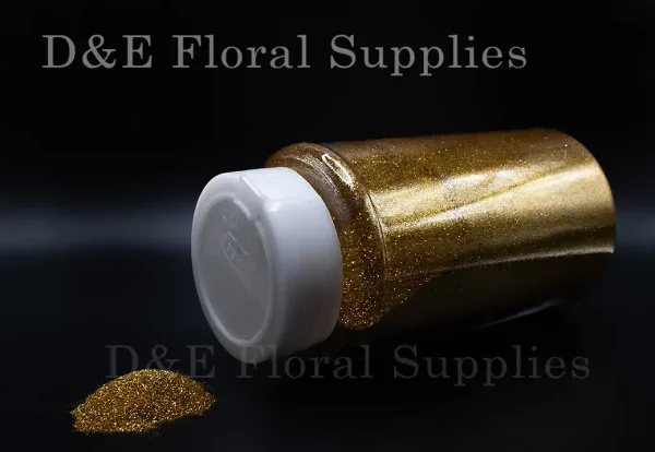 1Lb Ultra Fine Gold Glitter Powder For Flower Decoration 16oz