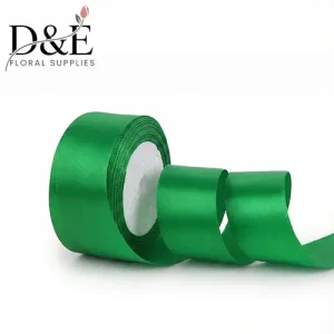 green-1-5-inch-single-face-satin-ribbon